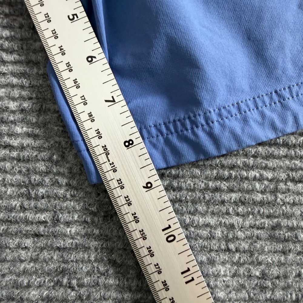 Bonobos Mens Lightweight Performance Shorts Blue Size 32 8 Inch Inseam Zipper - Picture 7 of 9